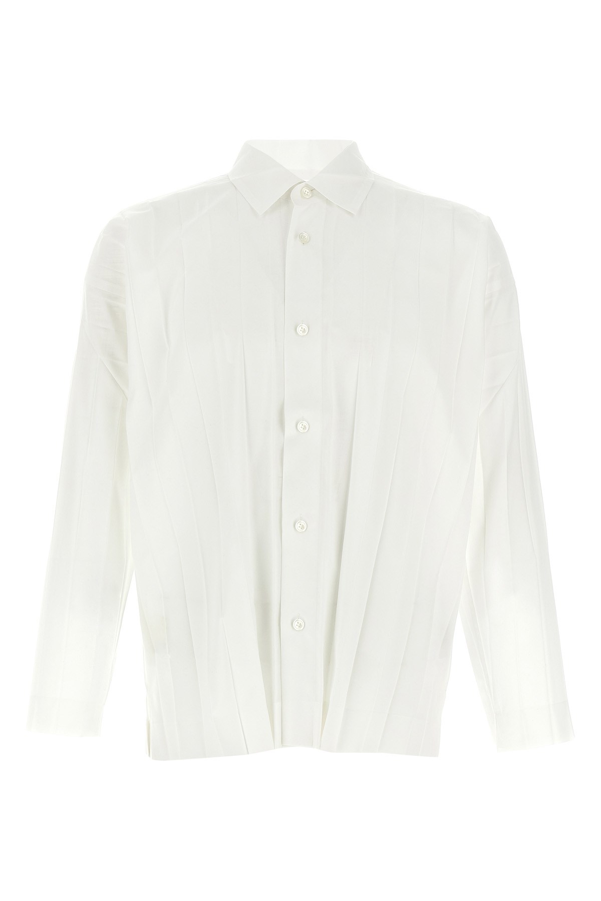 Issey Miyake 'sharp Pleated Long Sleeves Shirt'