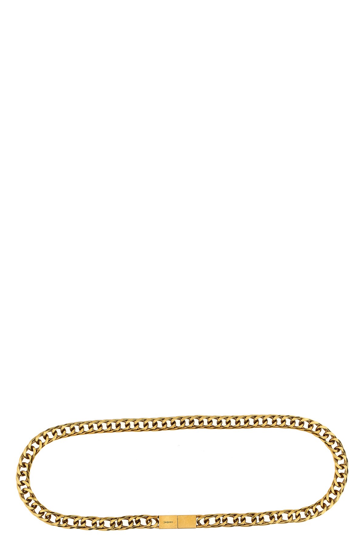 ベルト ALESSANDRA RICH SS25 'slim' belt (FABA3276L0046 0822) White leather belt Alessandra rich - women - ALESSANDRA RICH