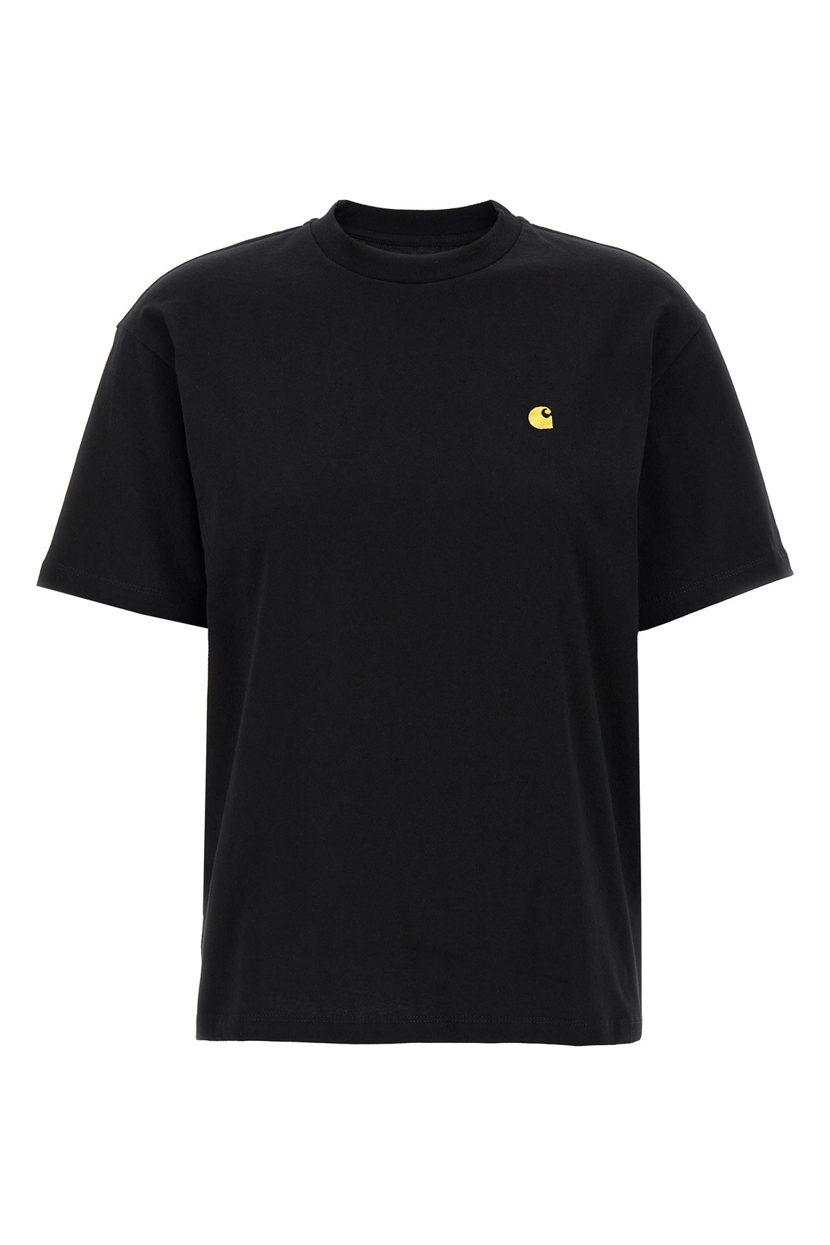 Carhartt S/s Chase T-shirt Men Black In Cotton In Black