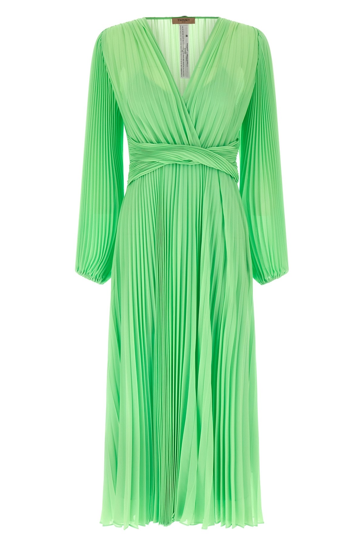 Shop Twinset Twin Set Pleated Dress