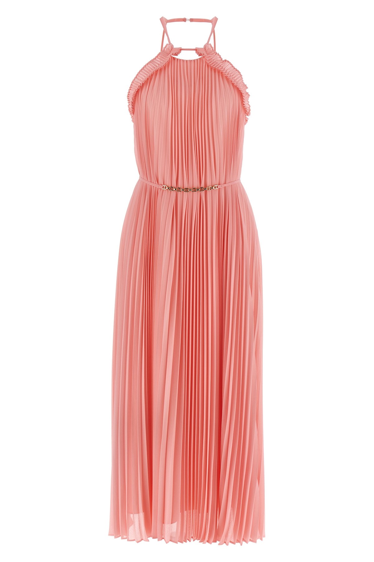 ワンピース FLORA SARDALOS 'Ydra' dress (HYDRA324 PINKCHECKORANGE EYES) Flora Sardalos Ydra Dress - Women | HYDRA324PINKCHECKORANGEEYES