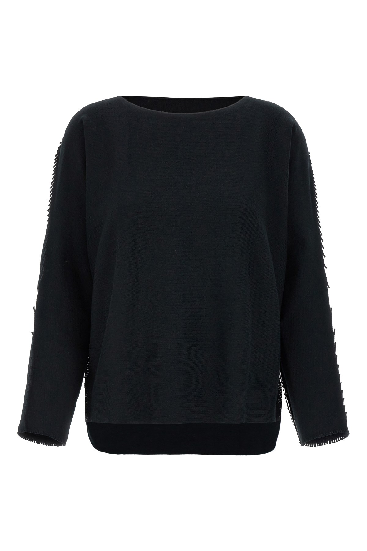 Issey Miyake Campagne Sweaters And Cardigans Black