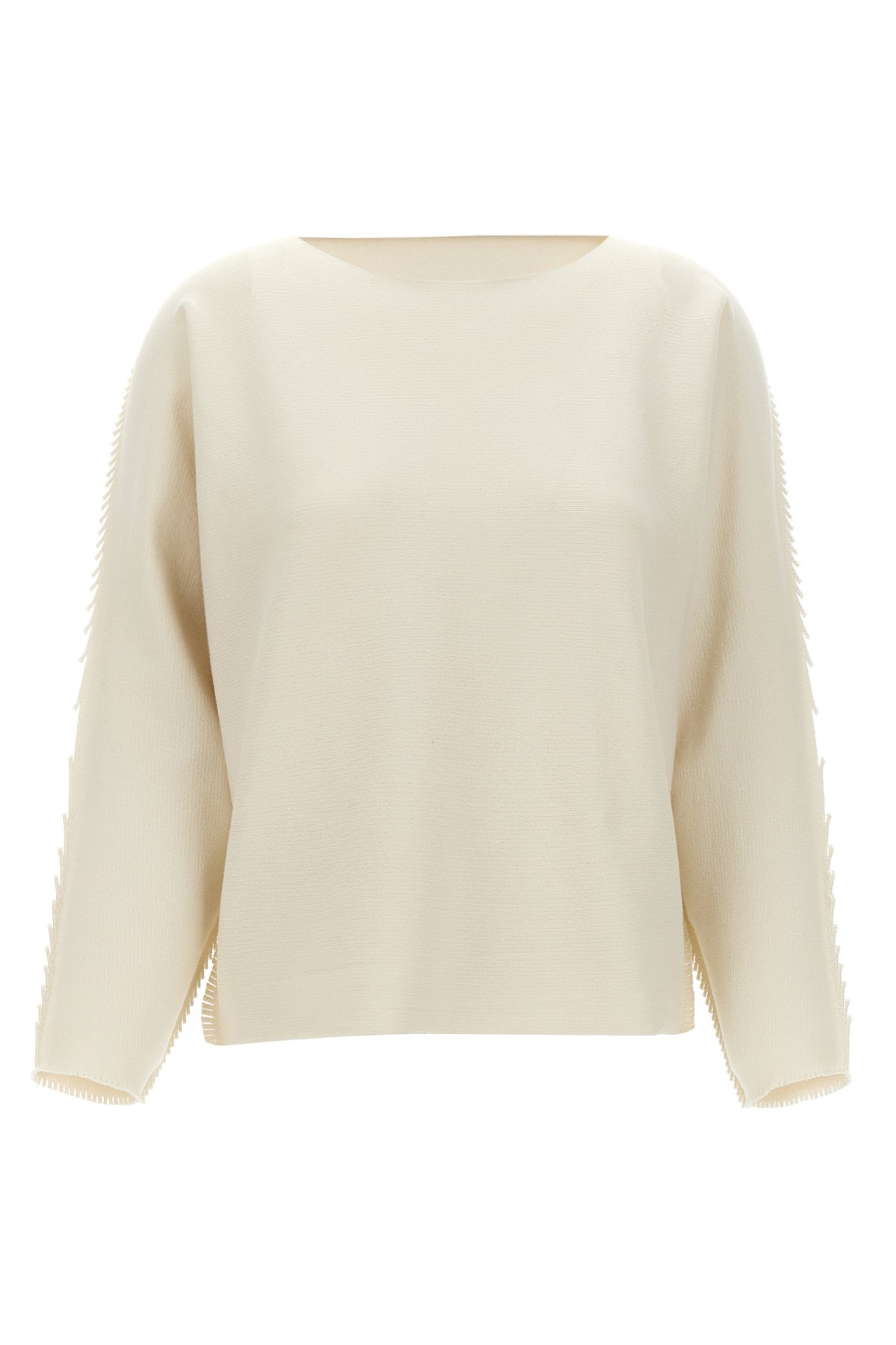 Issey Miyake Campagne Sweaters And Cardigans White In White