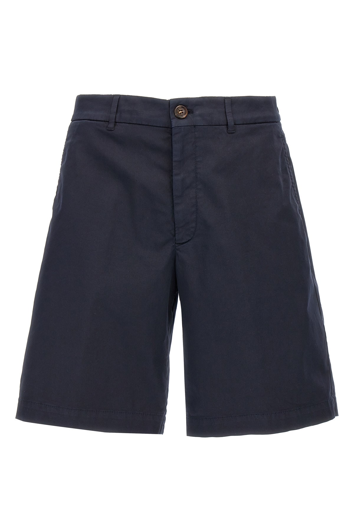 Brunello Cucinelli Garment-dyed Cotton Bermuda Shorts