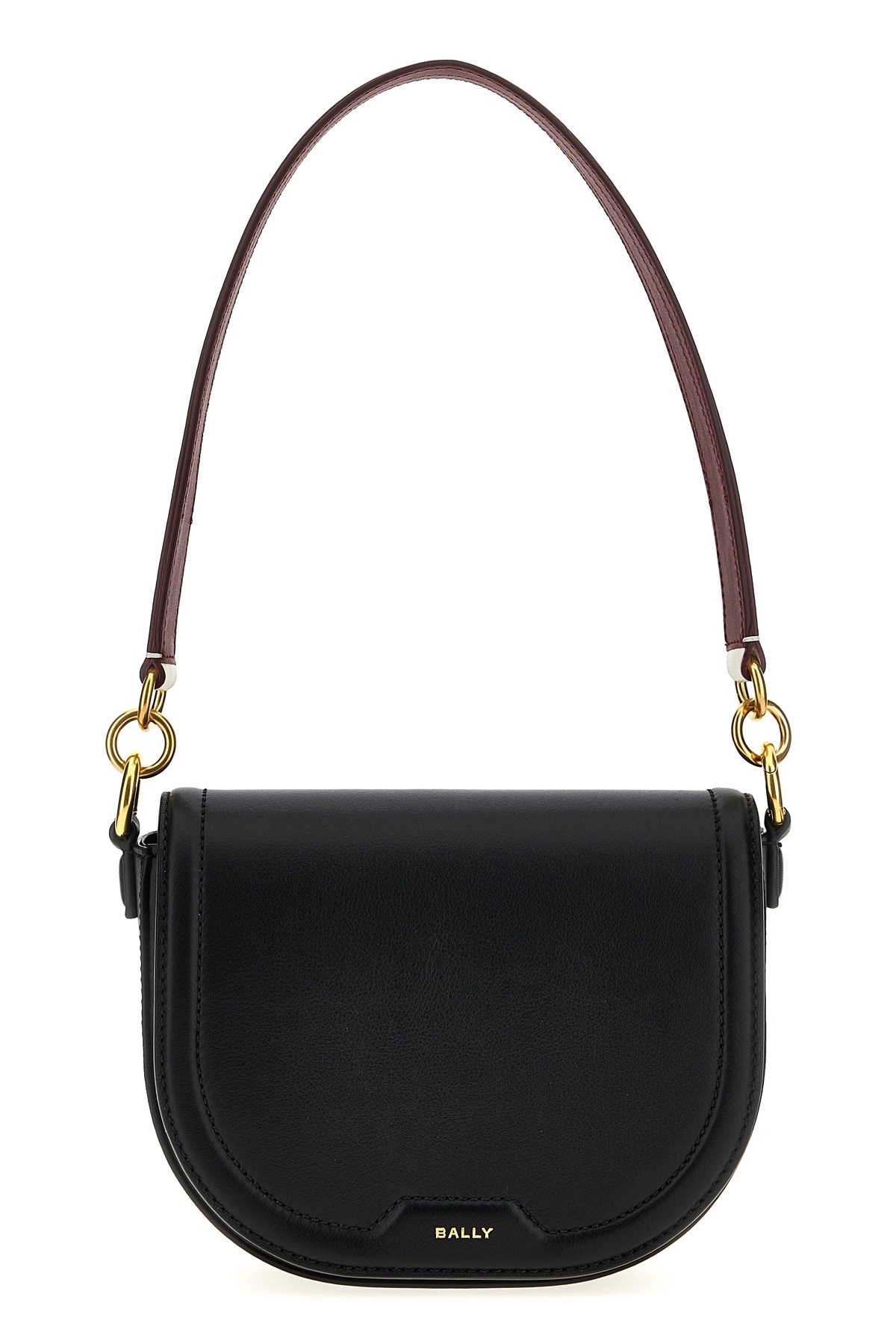 Bally Code Shoulder Bags Black