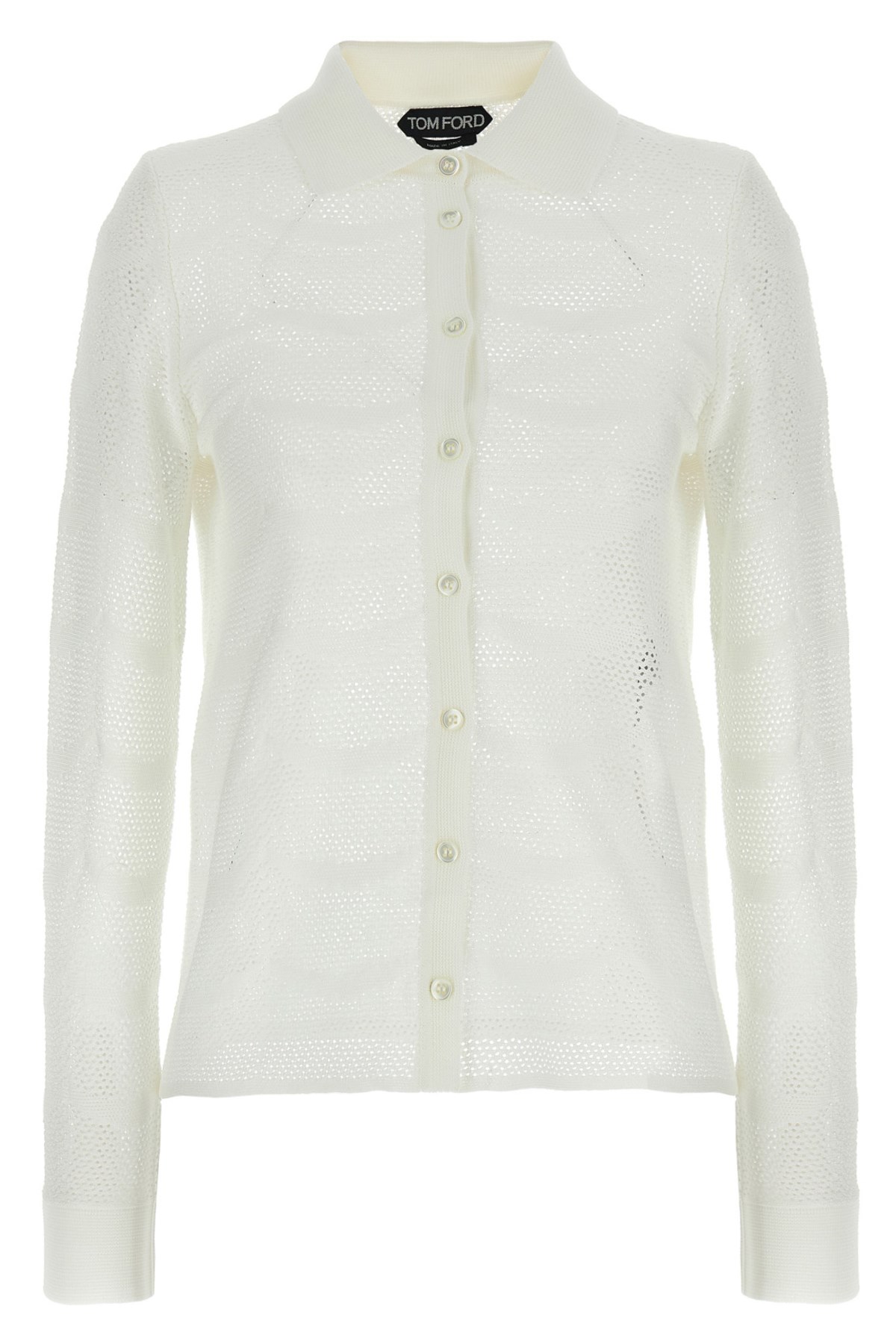 Shop Tom Ford Openwork Cardigan