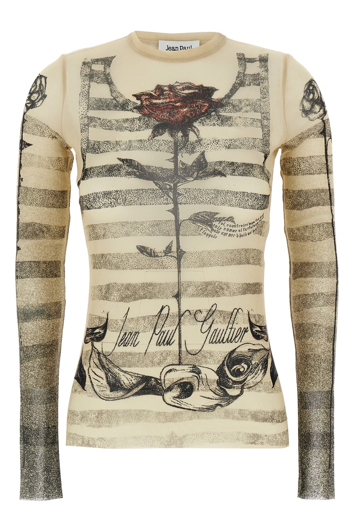 Shop Jean Paul Gaultier Tulle Top