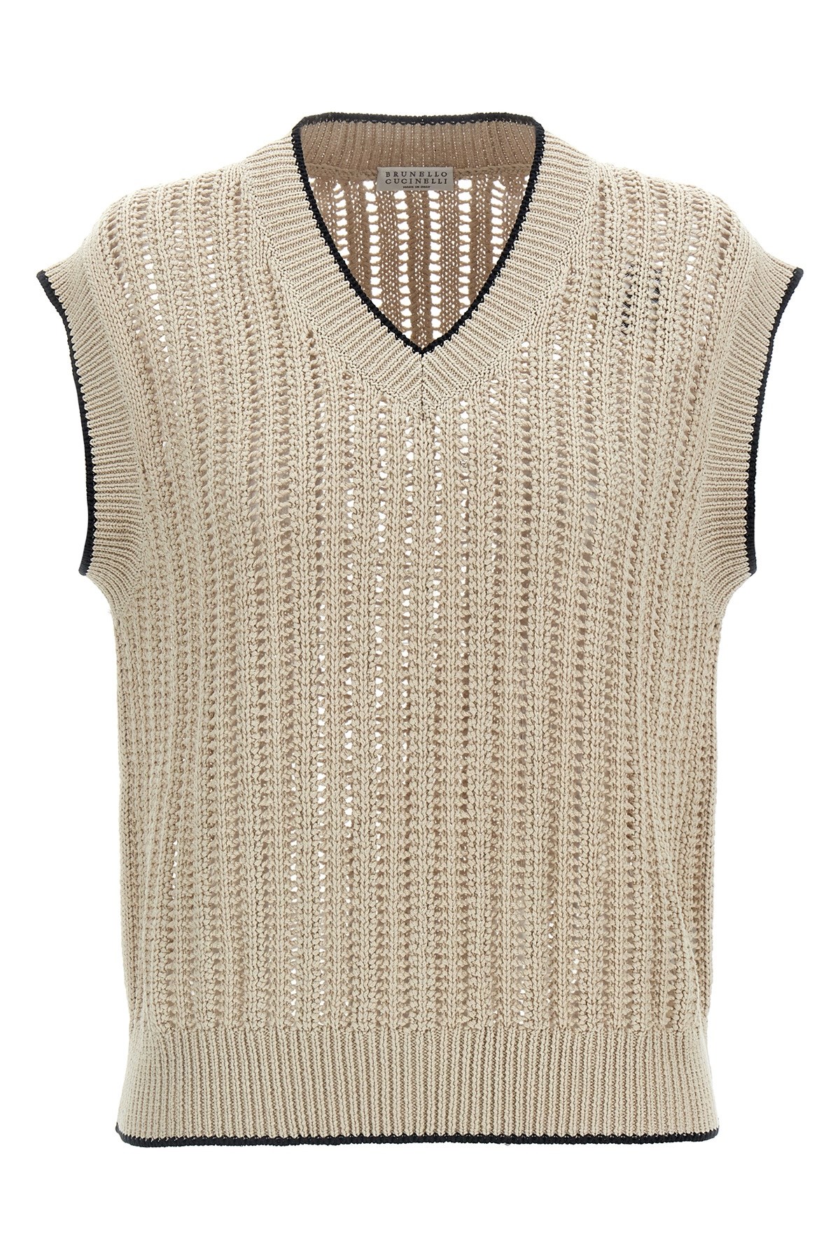 Shop Brunello Cucinelli Knit Vest