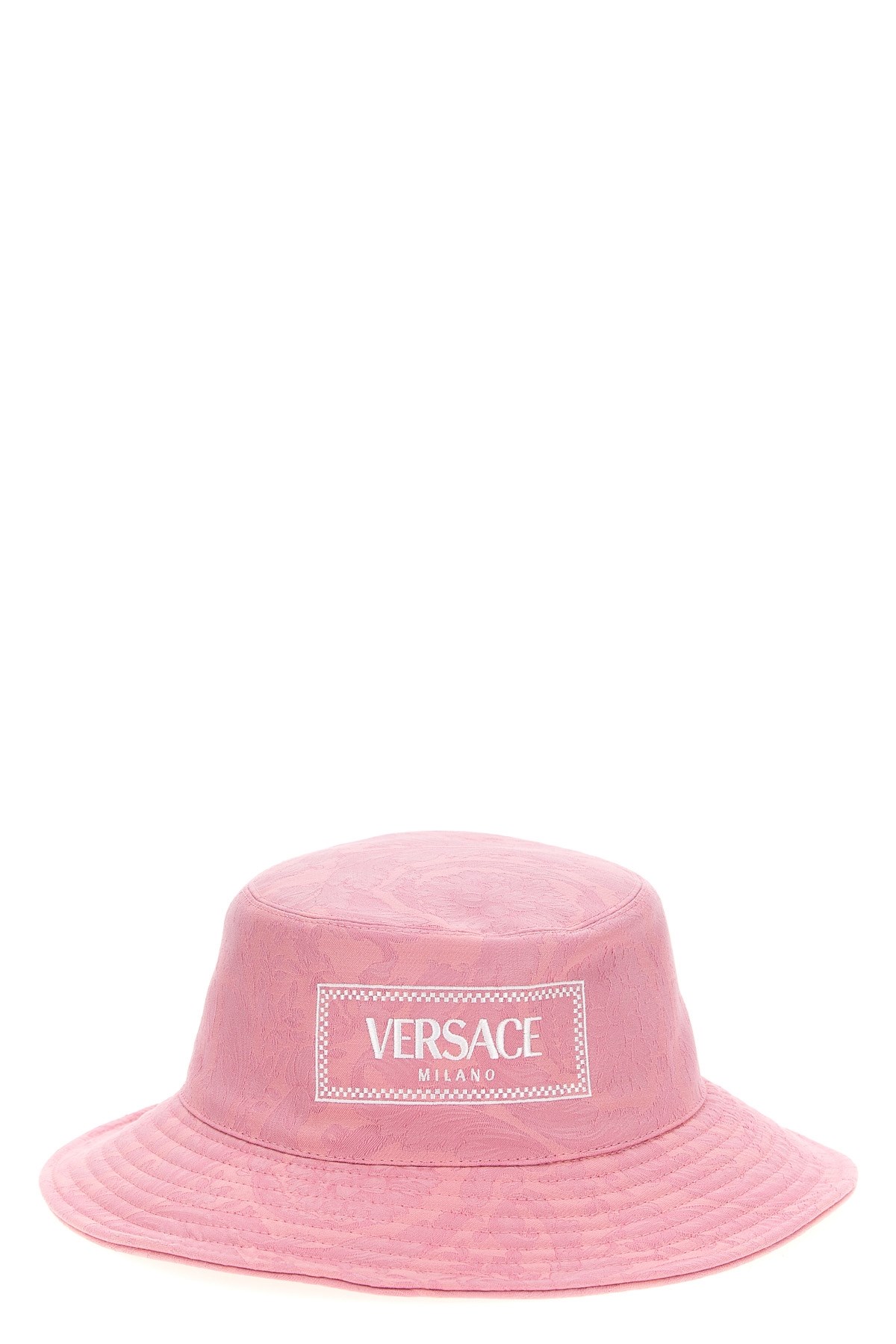 Shop Versace 'athena' Bucket Hat
