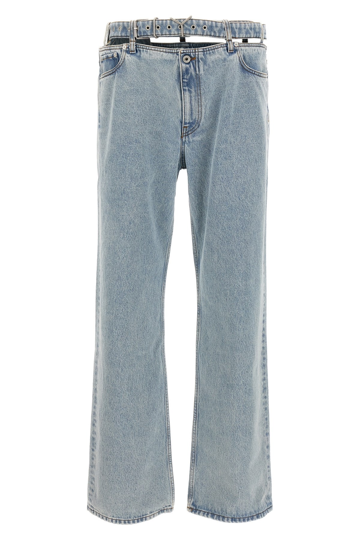 Y/project 'evergreen Y Belt' Jeans
