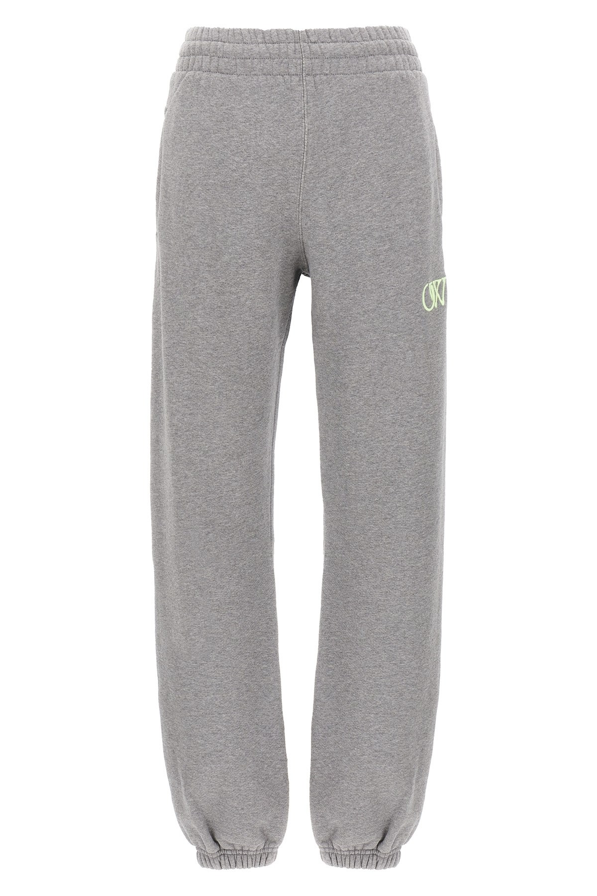 Off-white Ow Pants Gray In Gray
