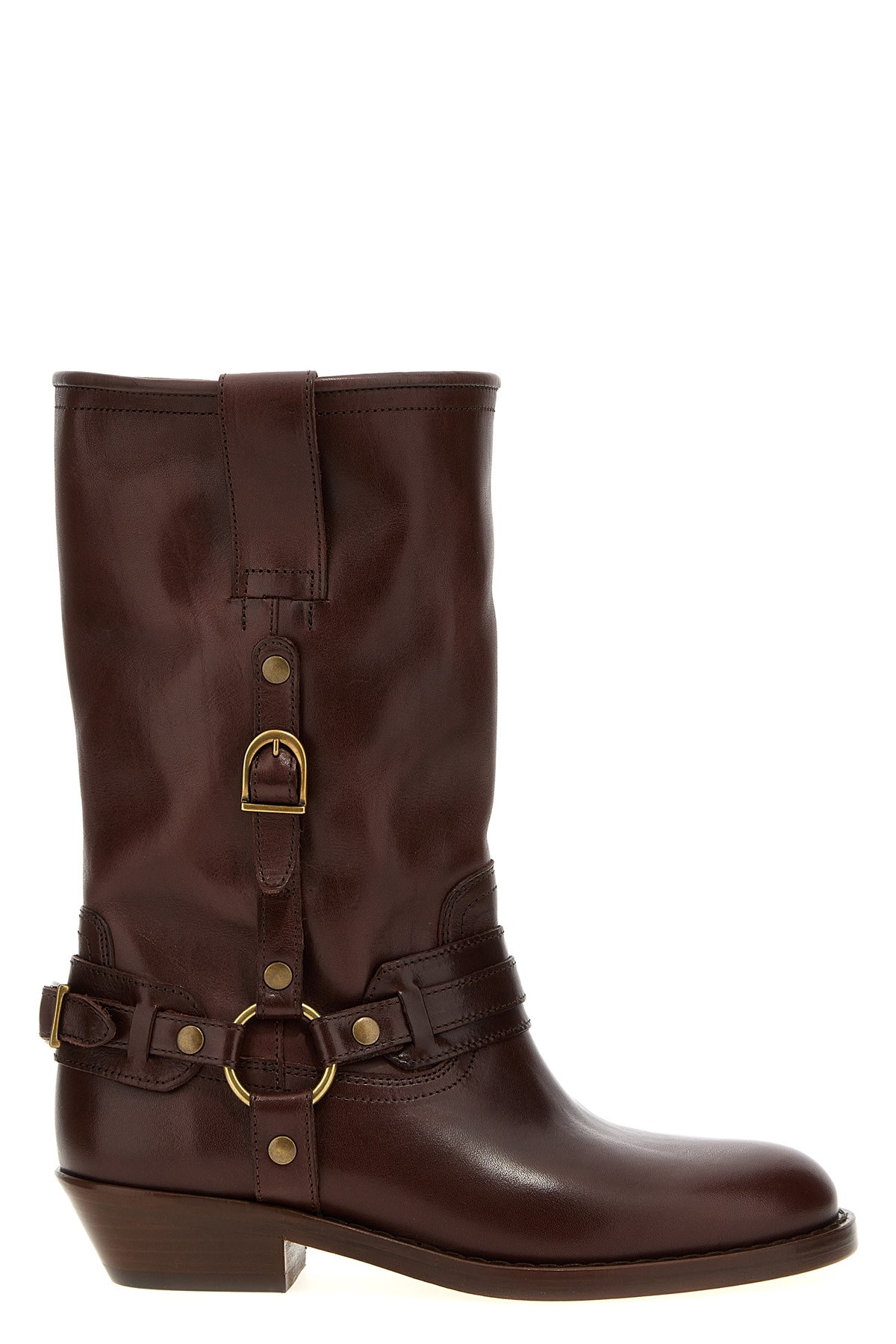 Isabel Marant Brown Heiko Mid-calf Boots