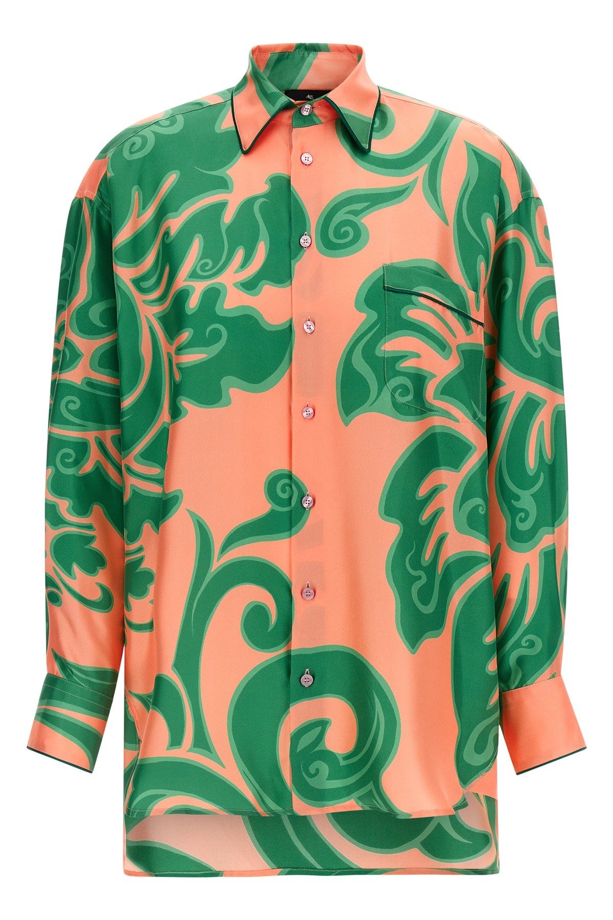 ETRO Hemd Mit Blumenmuster　ETRO 花柄シャツ ETRO