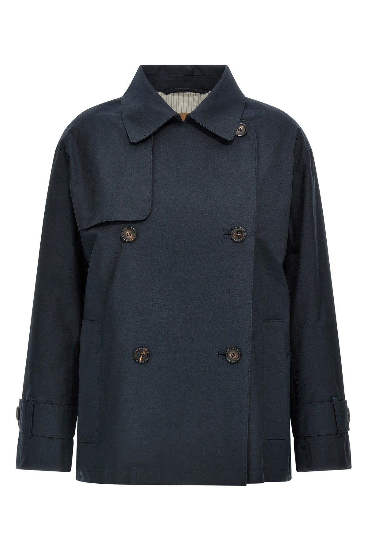 Max Mara The Cube Zeno Coats And Trench Coats Blue In Blue