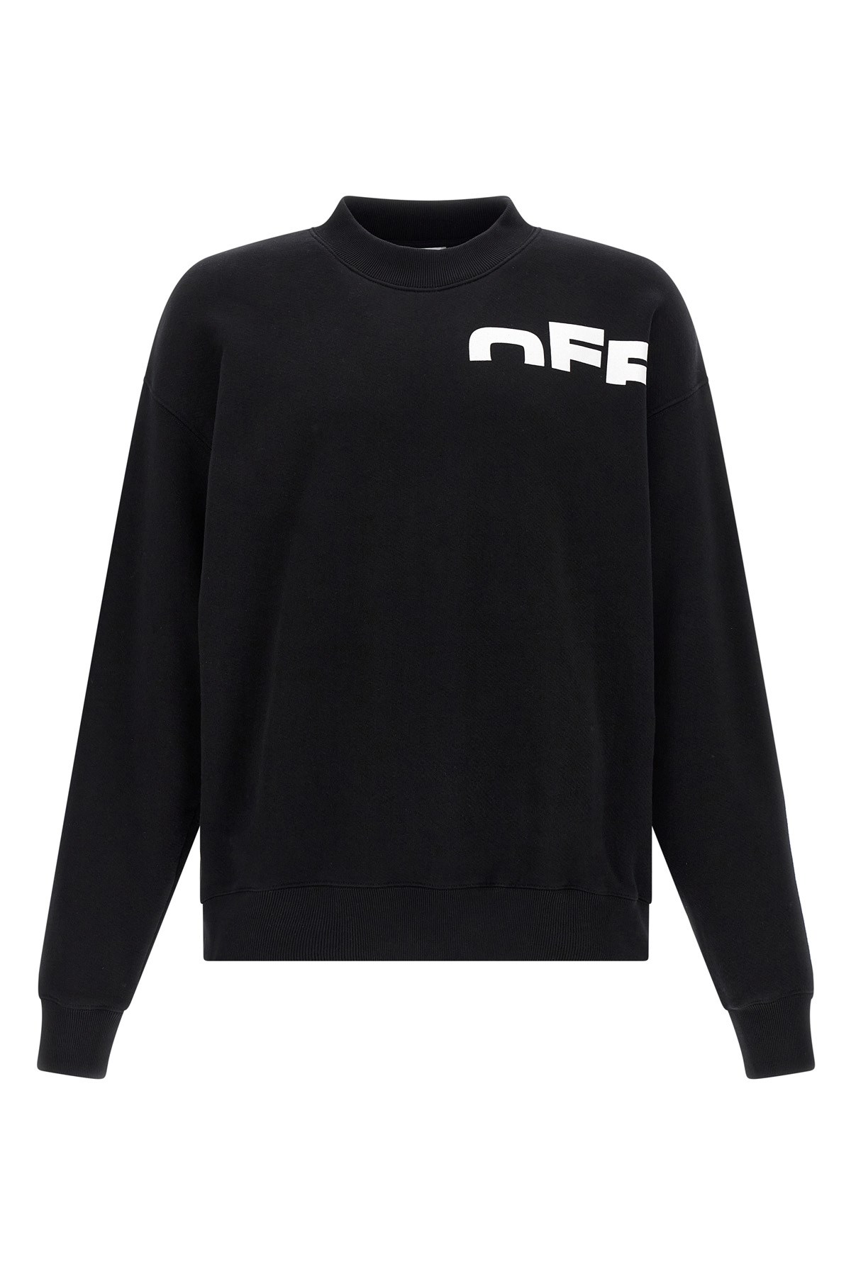 スウェット・トレーナー OFF-WHITE 'Fresco oval' hoodie White/Black Off-White Fresco Oval Hoodie - White | OMBB085S25FLE00310011001