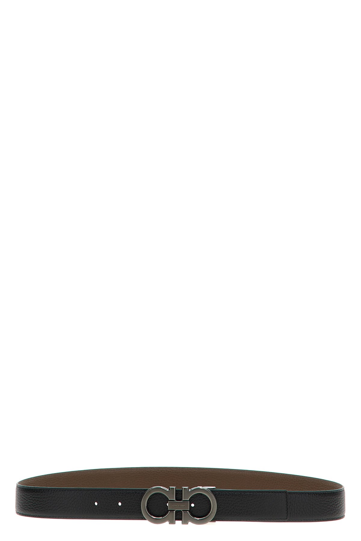 'Gancini' Reversible Belt - Size 100 cm