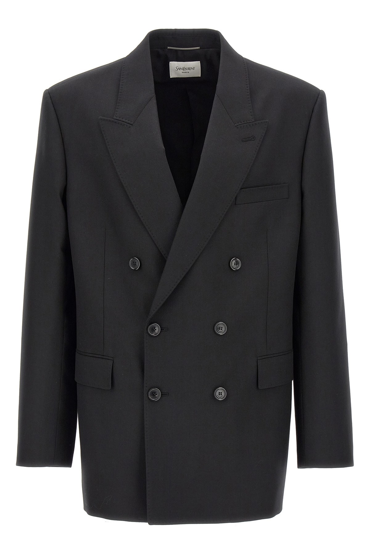 Saint Laurent Double-breasted Wool Blazer