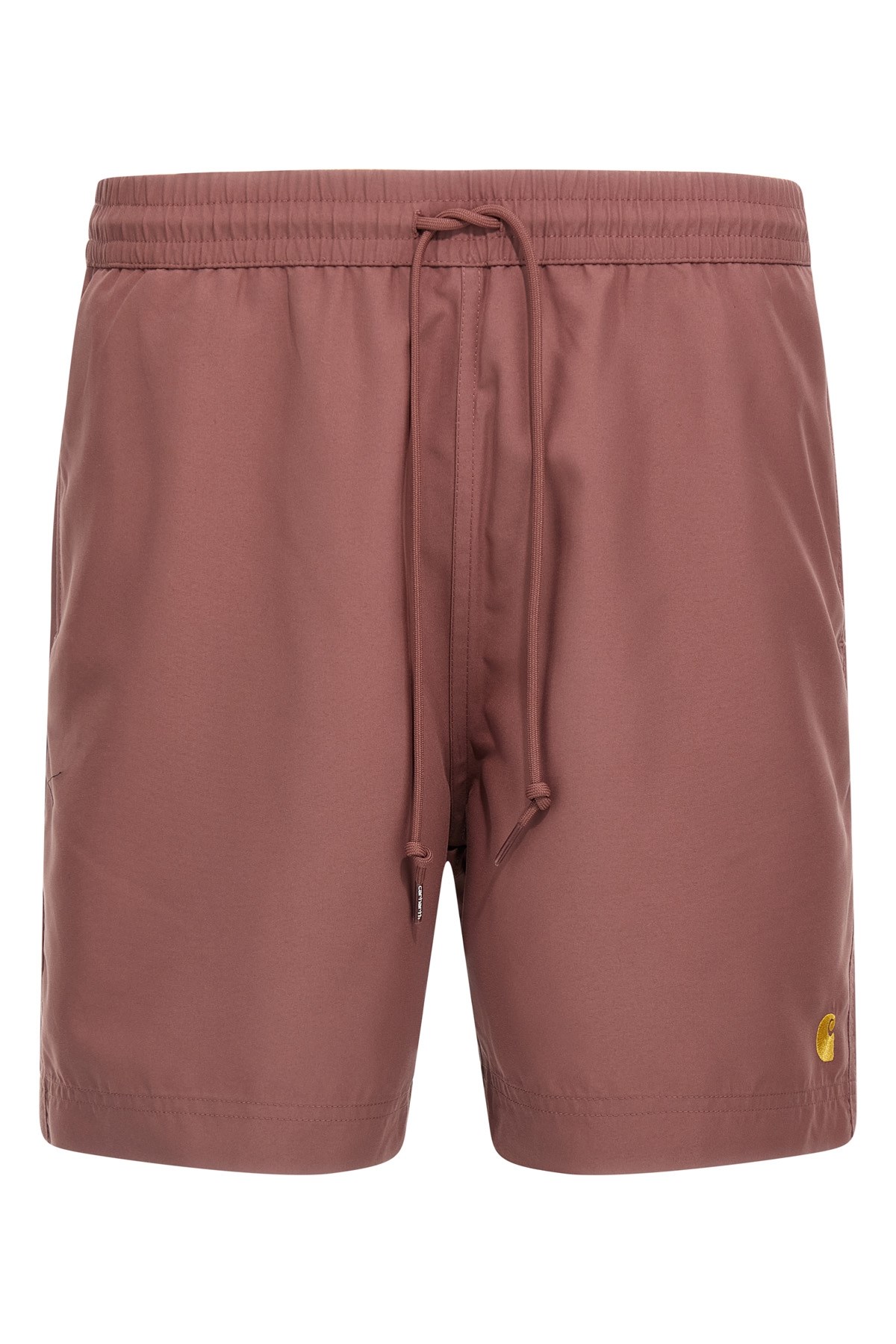 Carhartt Work In Progress Chase Swim Trunks In Burgundy