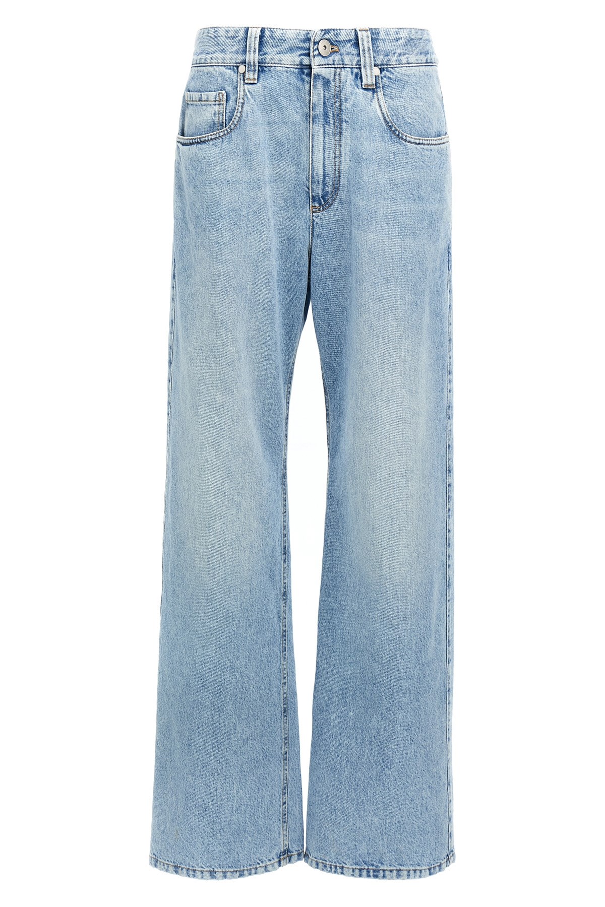 Denim x alexander wang 'slit hem prestyle hotfix mesh undie