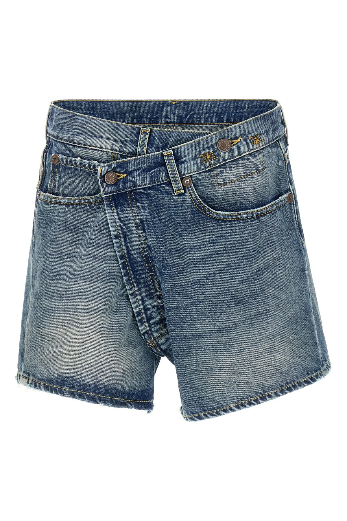 R13 'crossover' Shorts