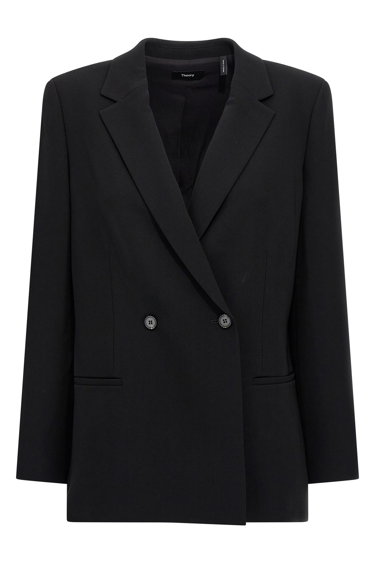 THEORY THEORY DOUBLE-BREASTED BLAZER 