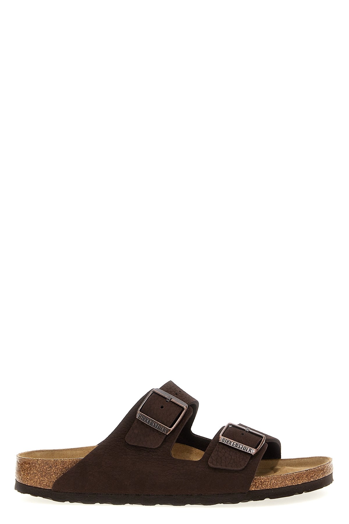 Birkenstock Arizona Mocca Suede Two Bar Mules