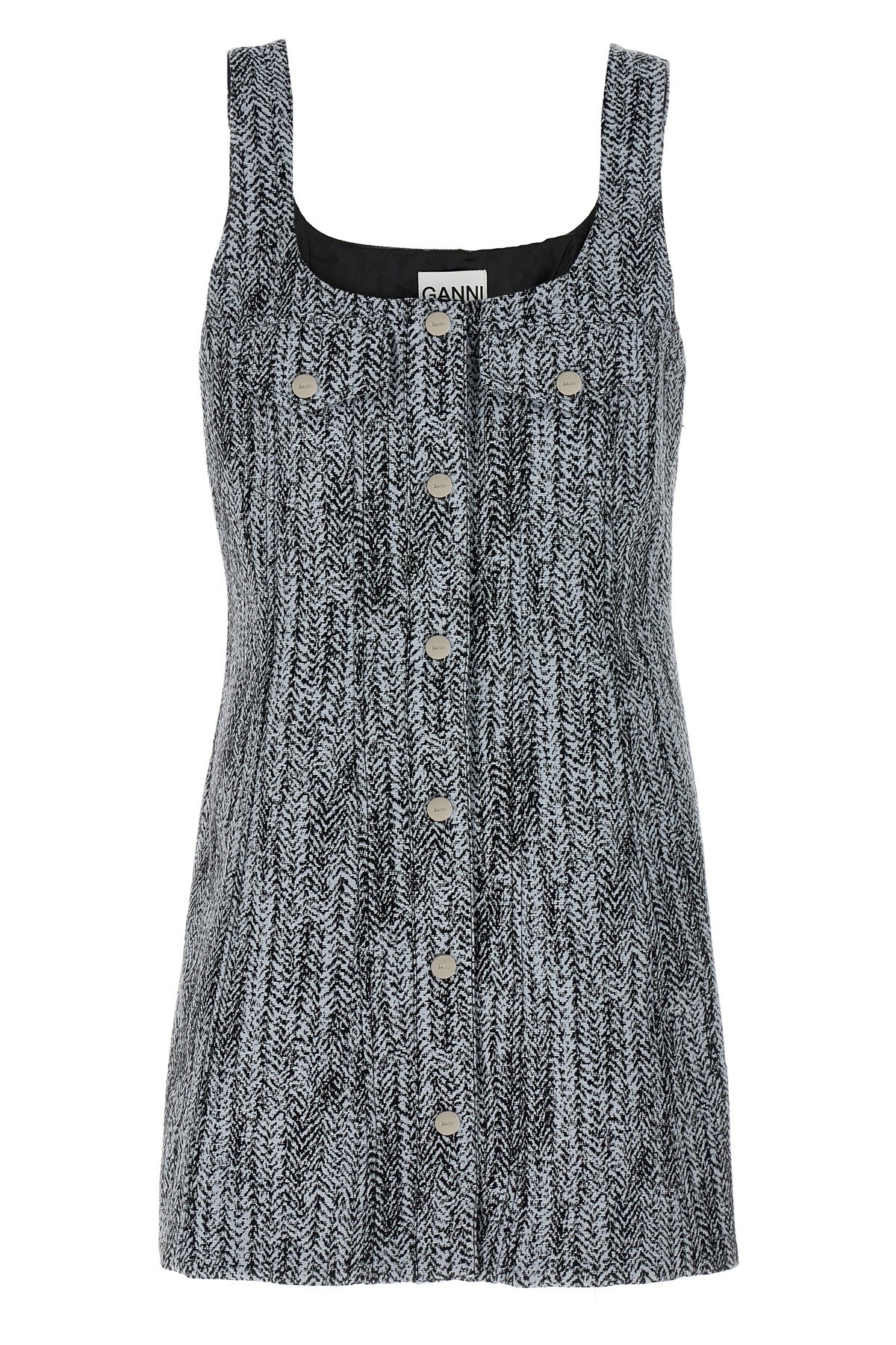 Ganni Tweed Dress