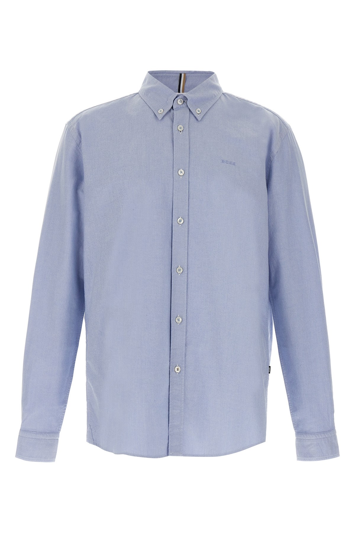 Hugo Boss Boss Cotton Shirt In Blue