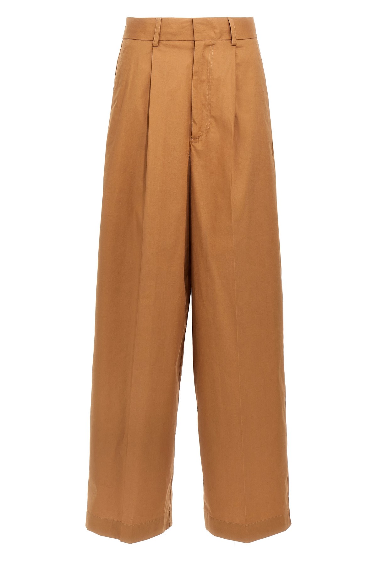 Nude Menswear Wide-leg Trousers