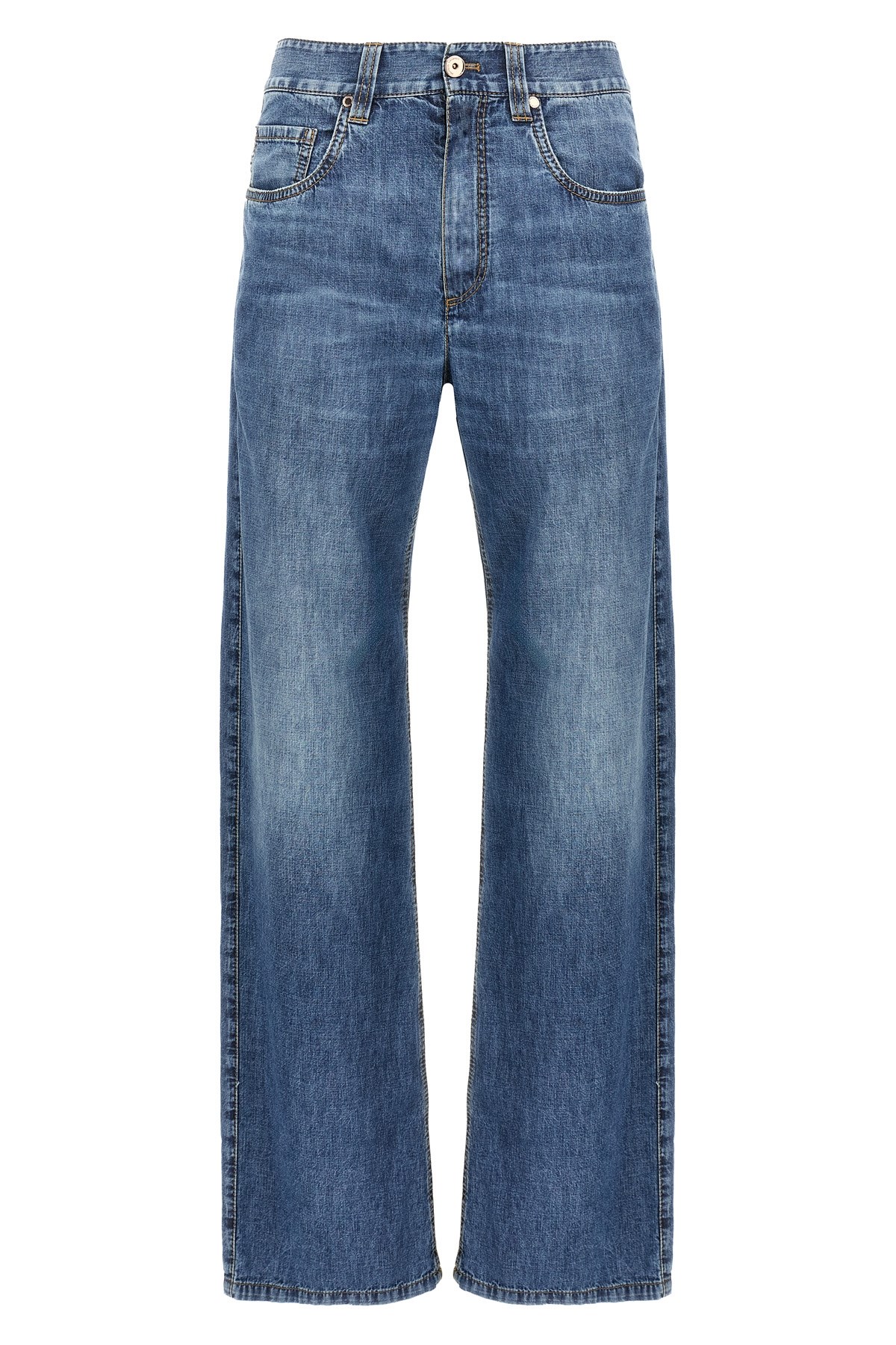 Brunello Cucinelli The Loose Straight Jean Jeans