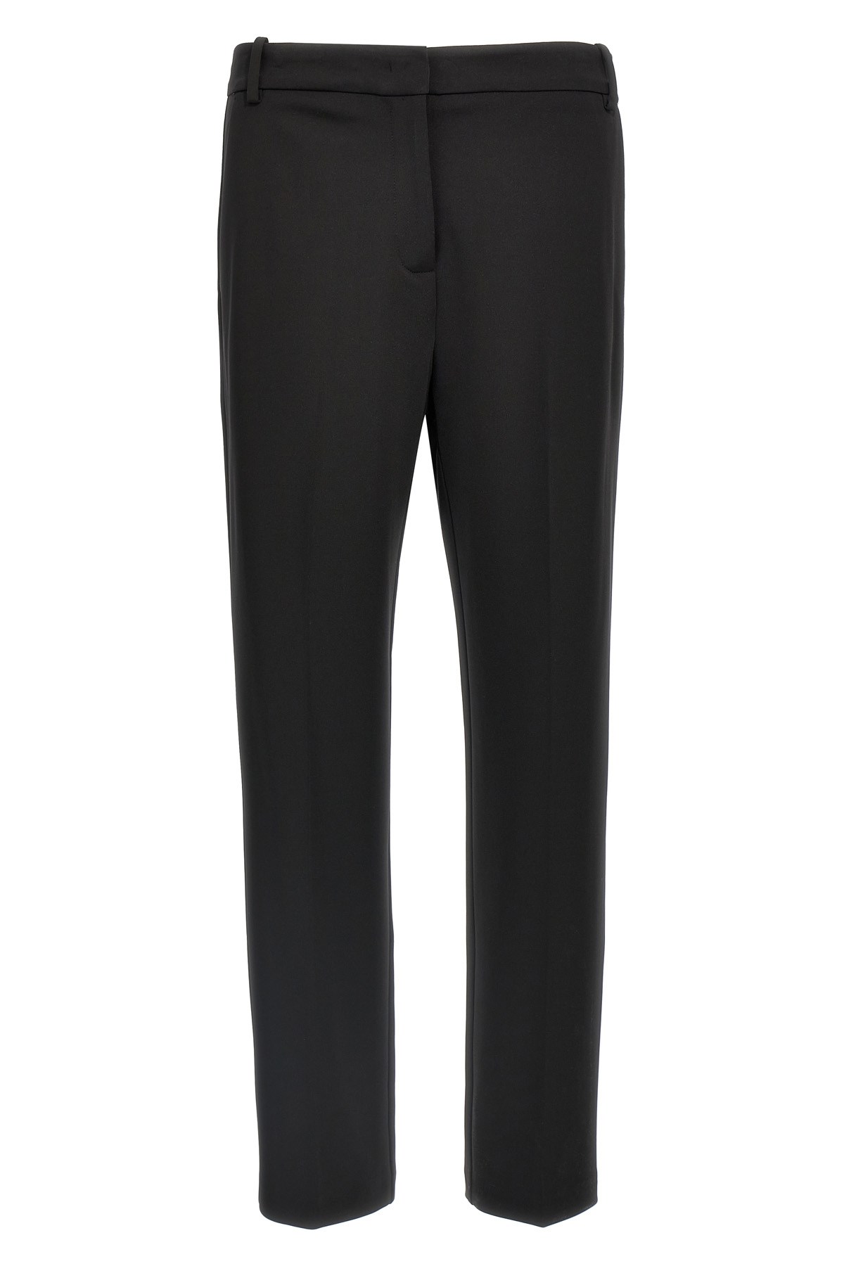 Pinko Bello Cigarette Pants In Milano Stitch