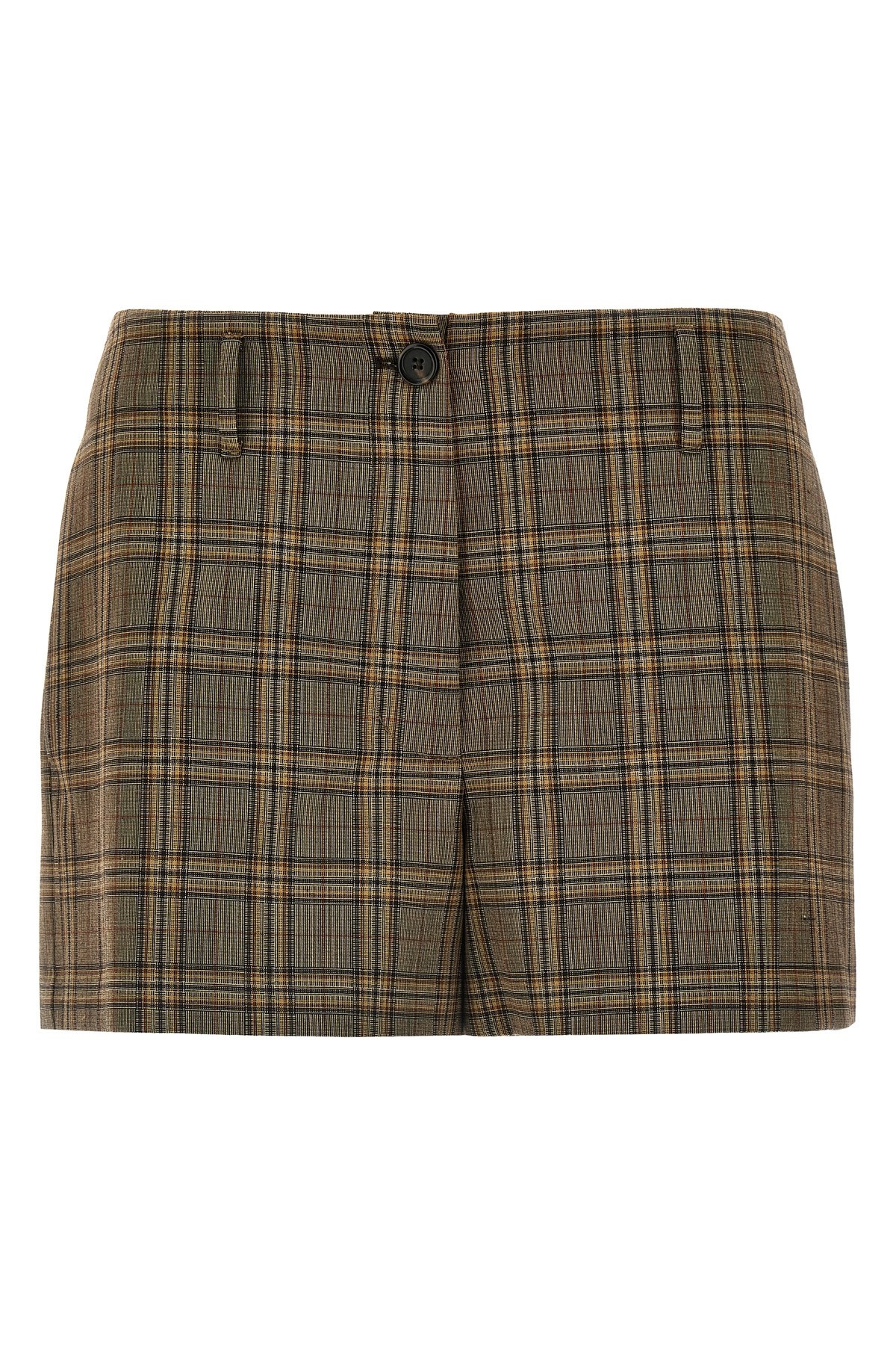 Pinko 'nevi' Checked Pattern Shorts