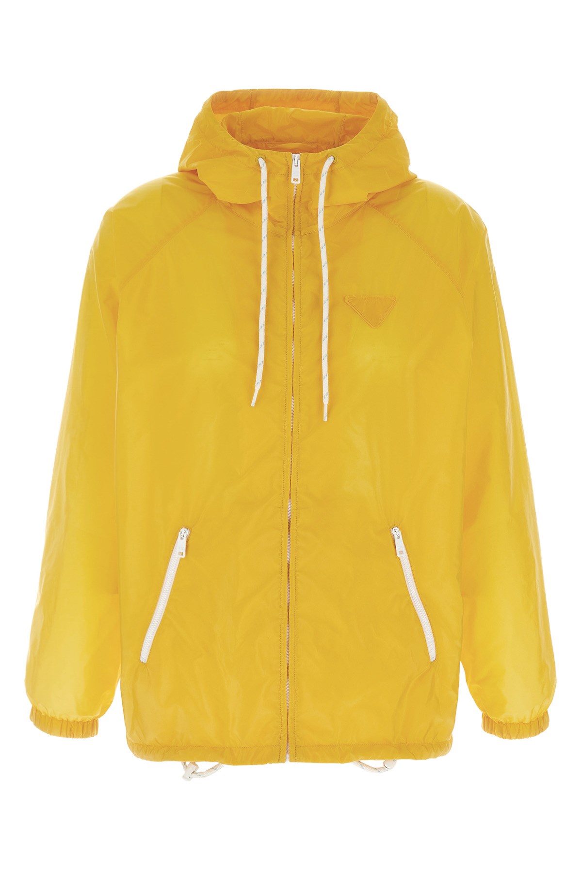 Prada Piuma Casual Jackets And Parka Yellow In Yellow