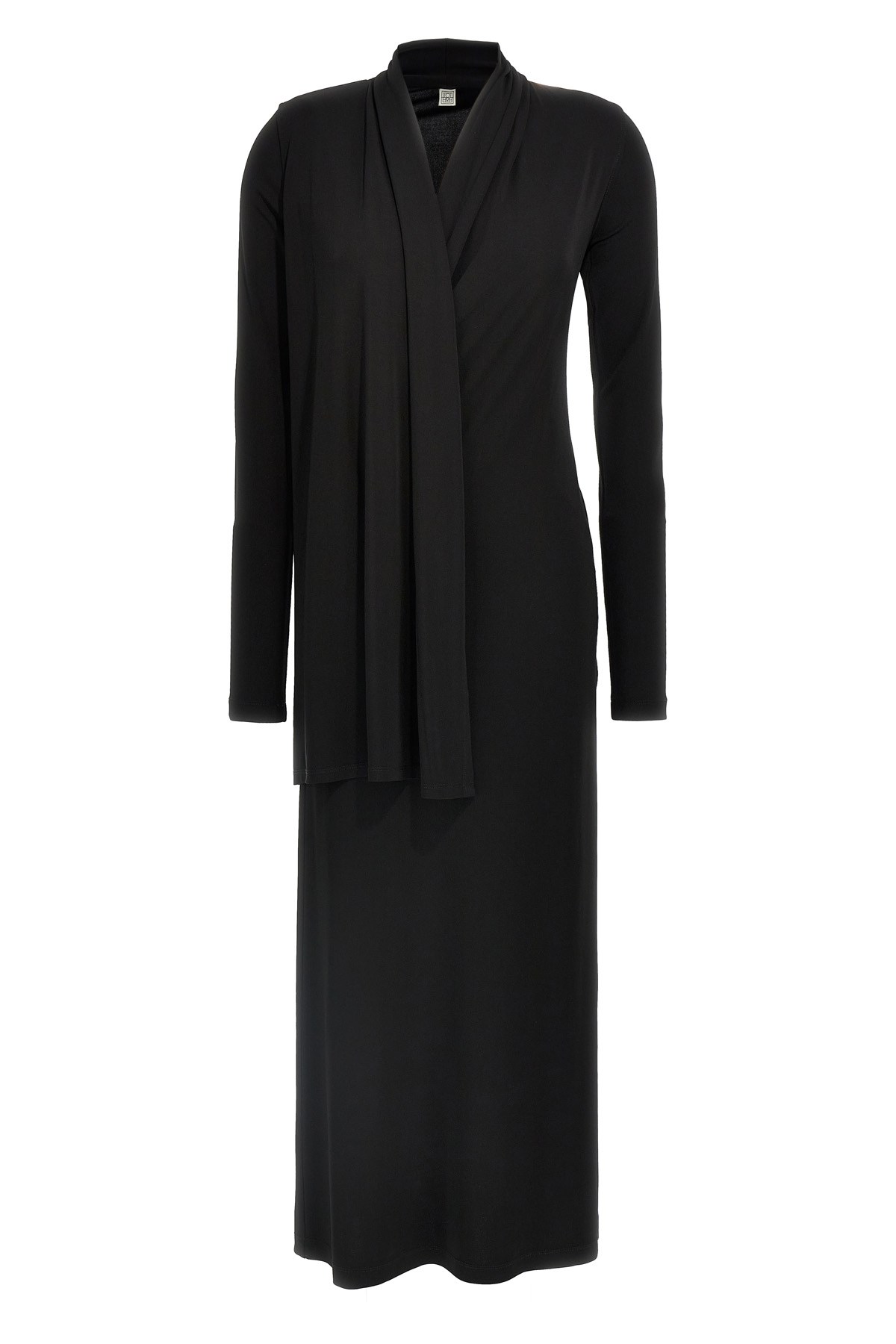 TOTEME Kleid "Overlapped Jersey"　TOTEMEドレス「オーバーラップジャージー」 TOTEME