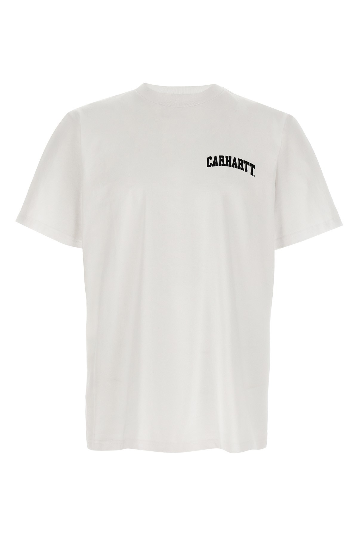 Carhartt White University Script T-shirt In White