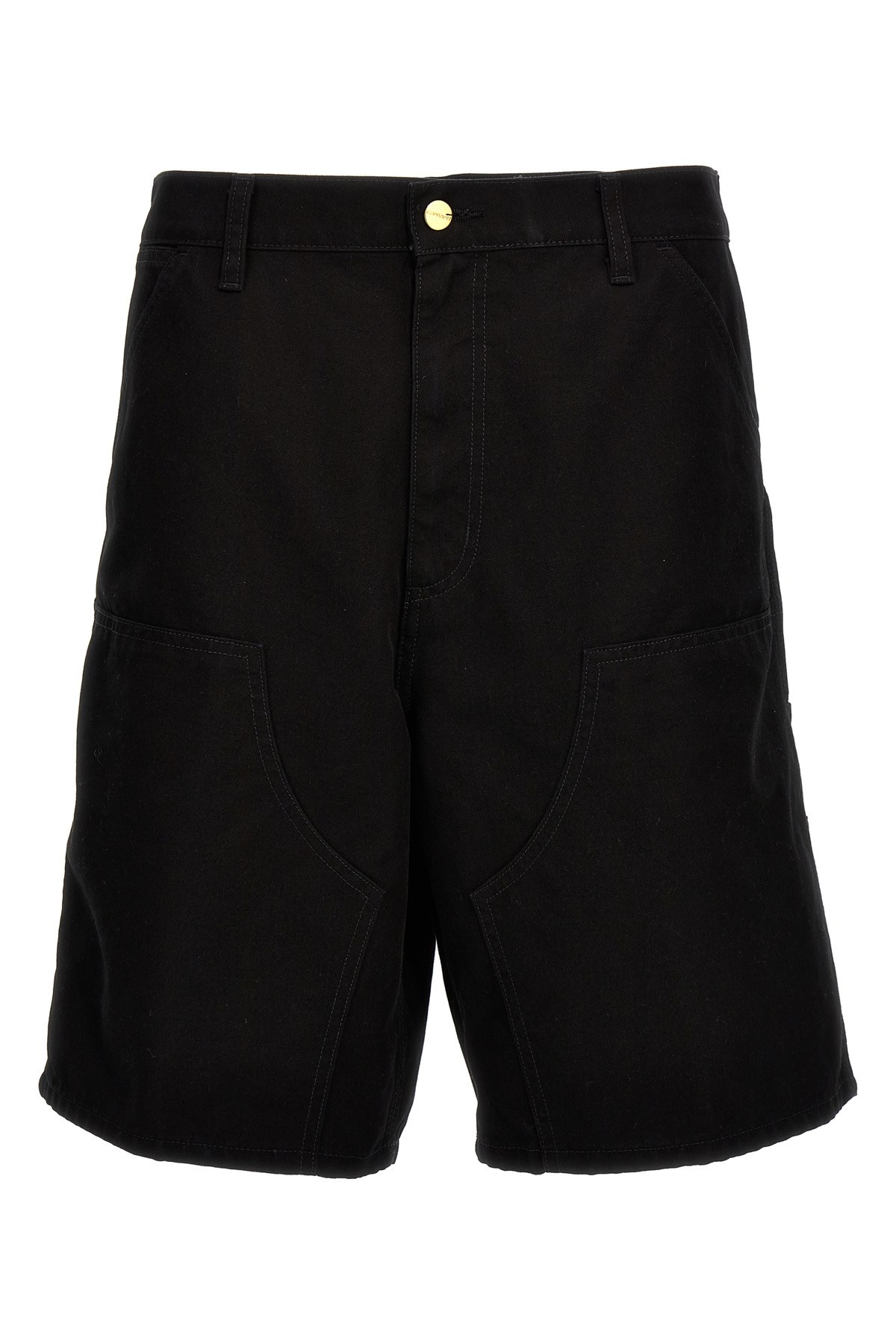 Carhartt Regular Waist Relaxed Fit Single Knee Shorts In Black