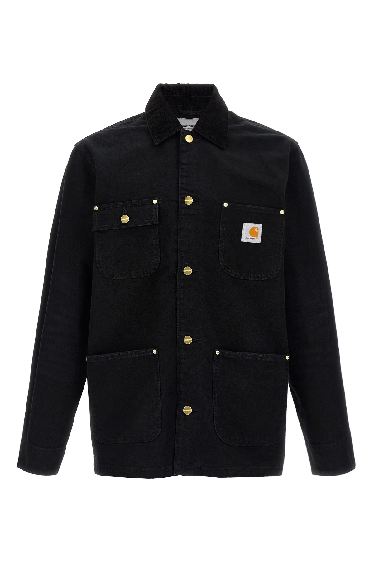 Carhartt Michigan Corduroy-trimmed Organic Cotton-canvas Chore Jacket