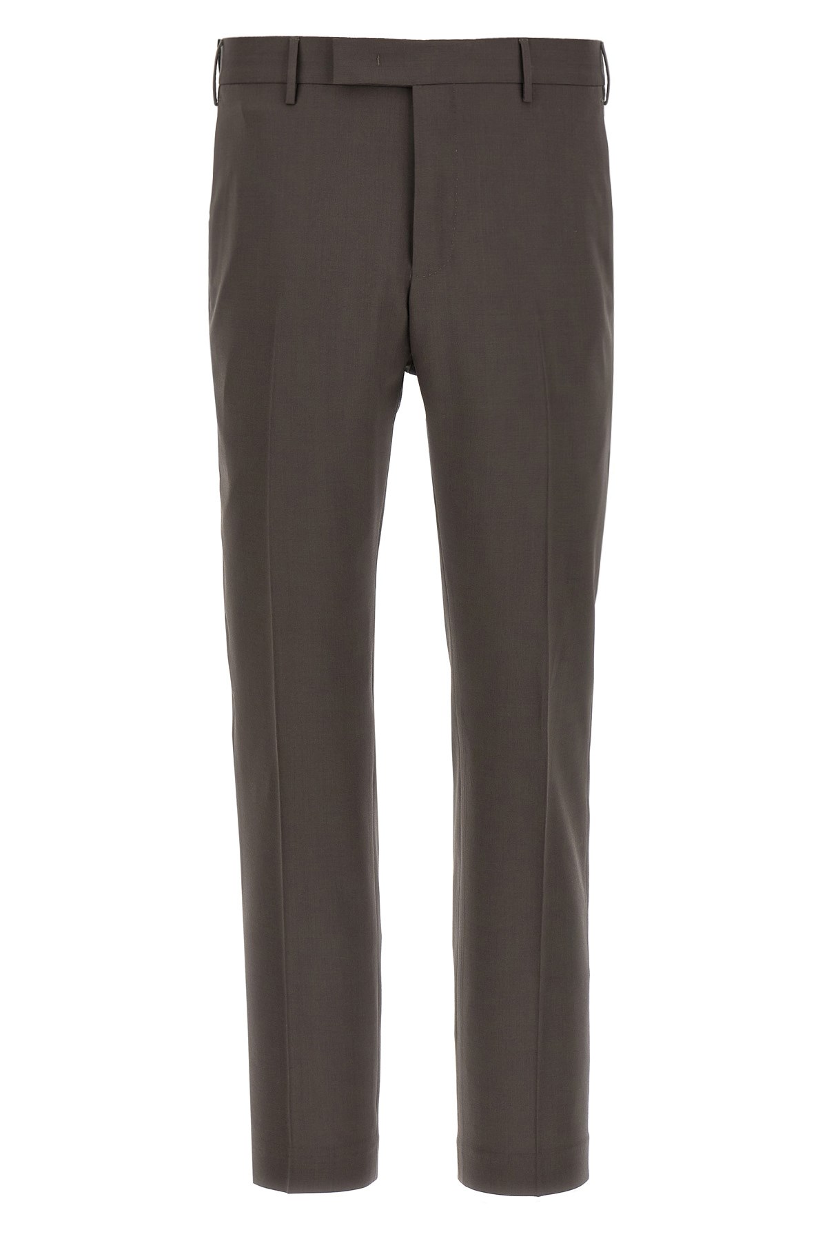 Pt Torino Man Pants Dark Brown Size 42 Super 130s Wool In Brown