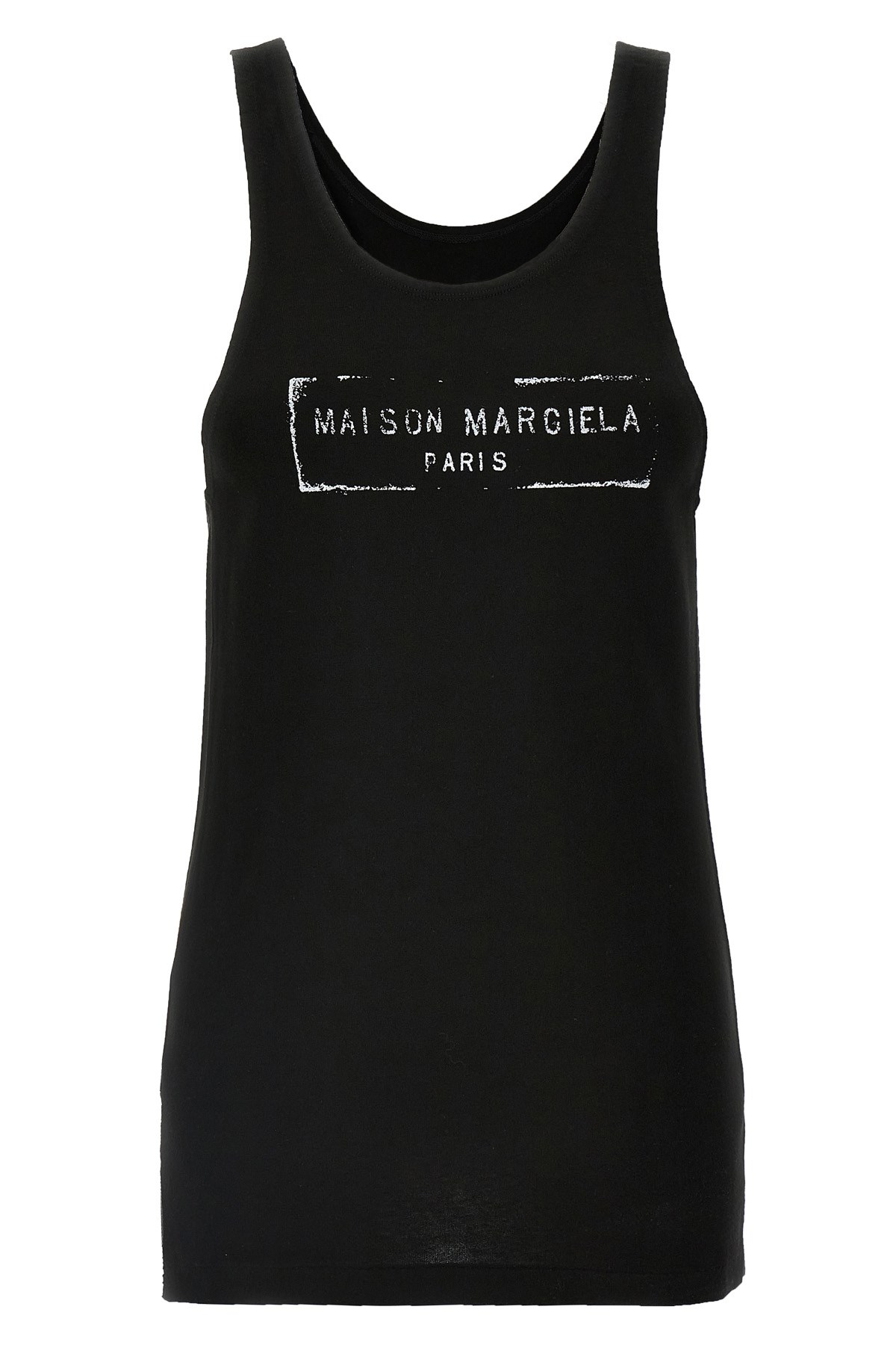 Maison Margiela Logo Stamp Tank Top