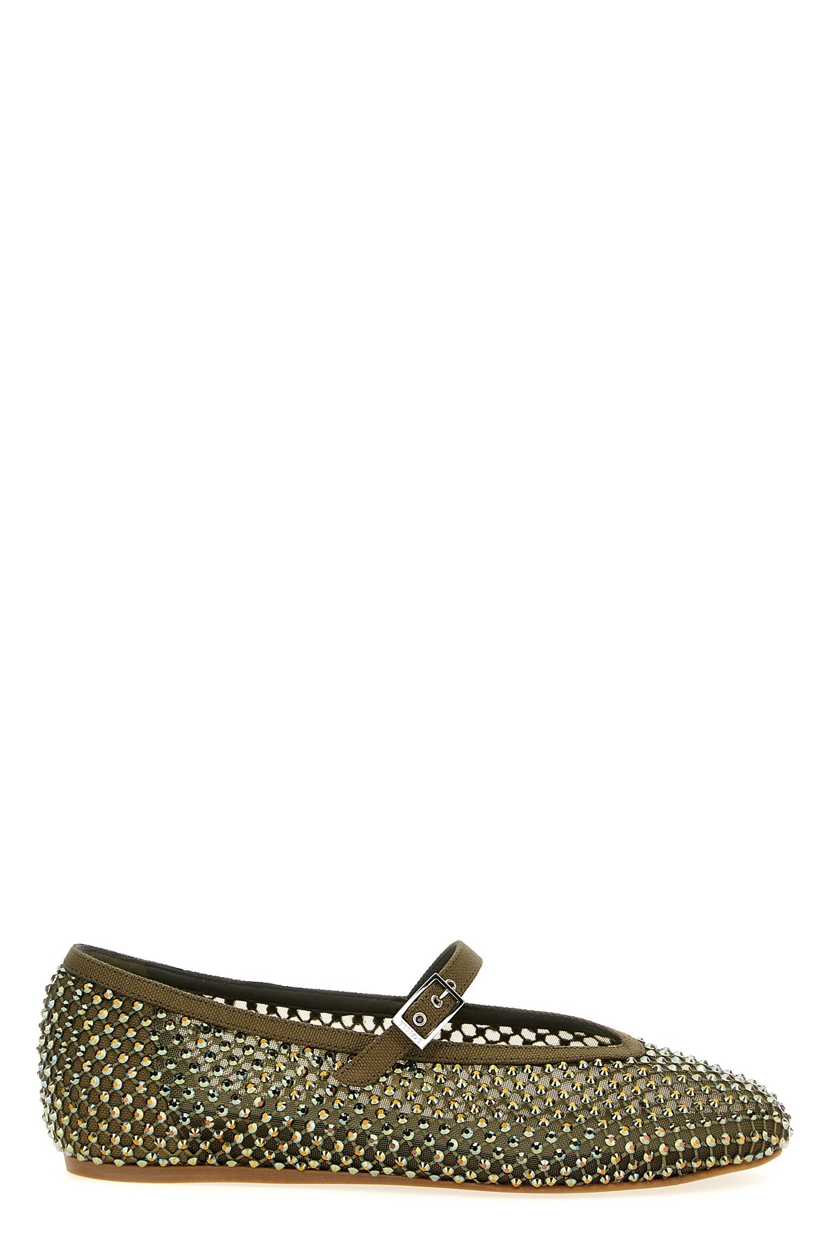 フラットシューズ PRADA Cut-out leather ballet flats Cutout satin ballet flats in pink - Prada | Mytheresa