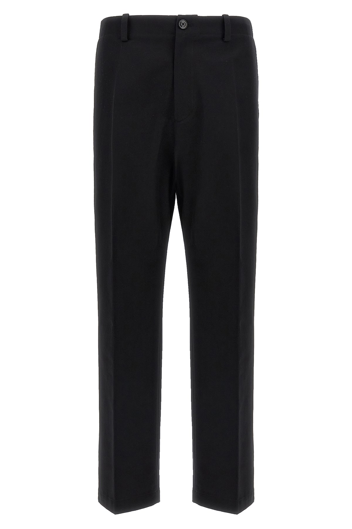 Moncler Genius Frgmt Trousers With Belt Loops And Pockets In Black