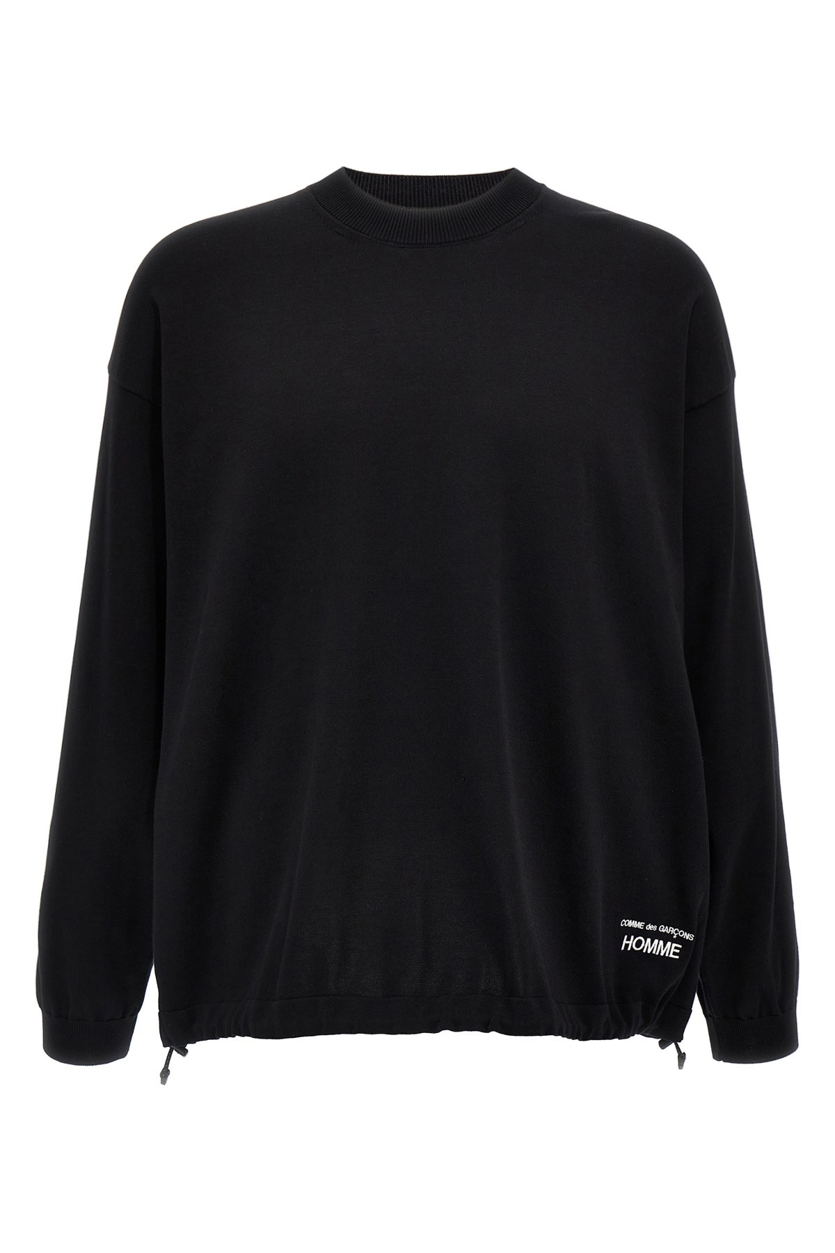 Shop Comme Des Garòªons Homme Logo Embroidery Sweater
