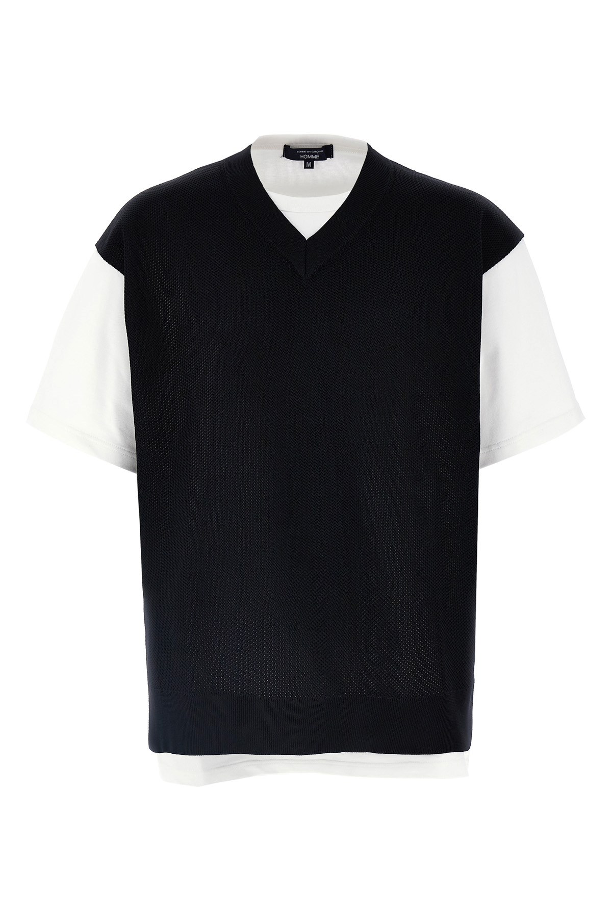 Shop Comme Des Garòªons Homme Layered T-shirt