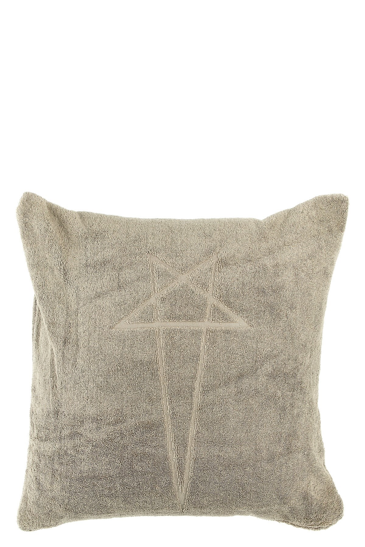 Rick Owens 'beach' Cushion In Gray