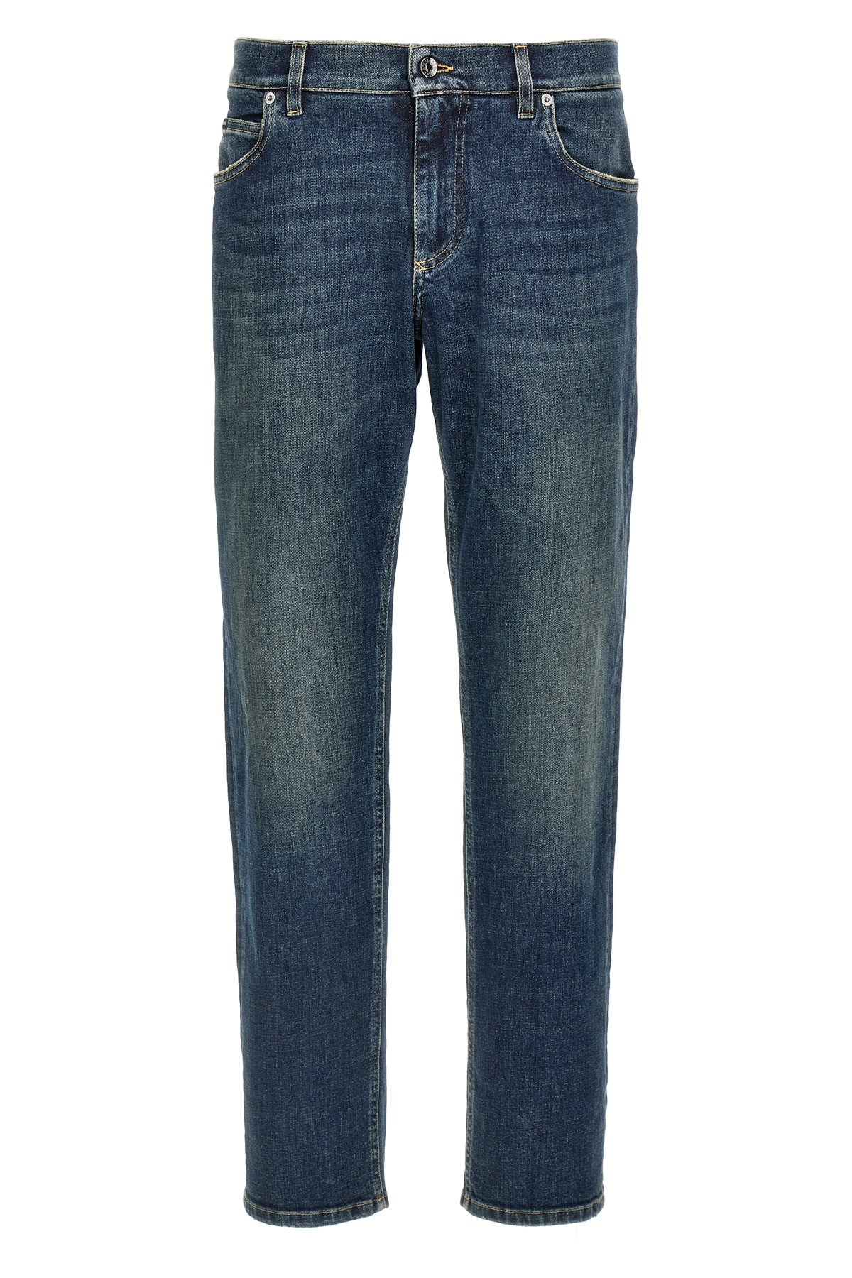 DOLCE & GABBANA Logo Plaque Jeans