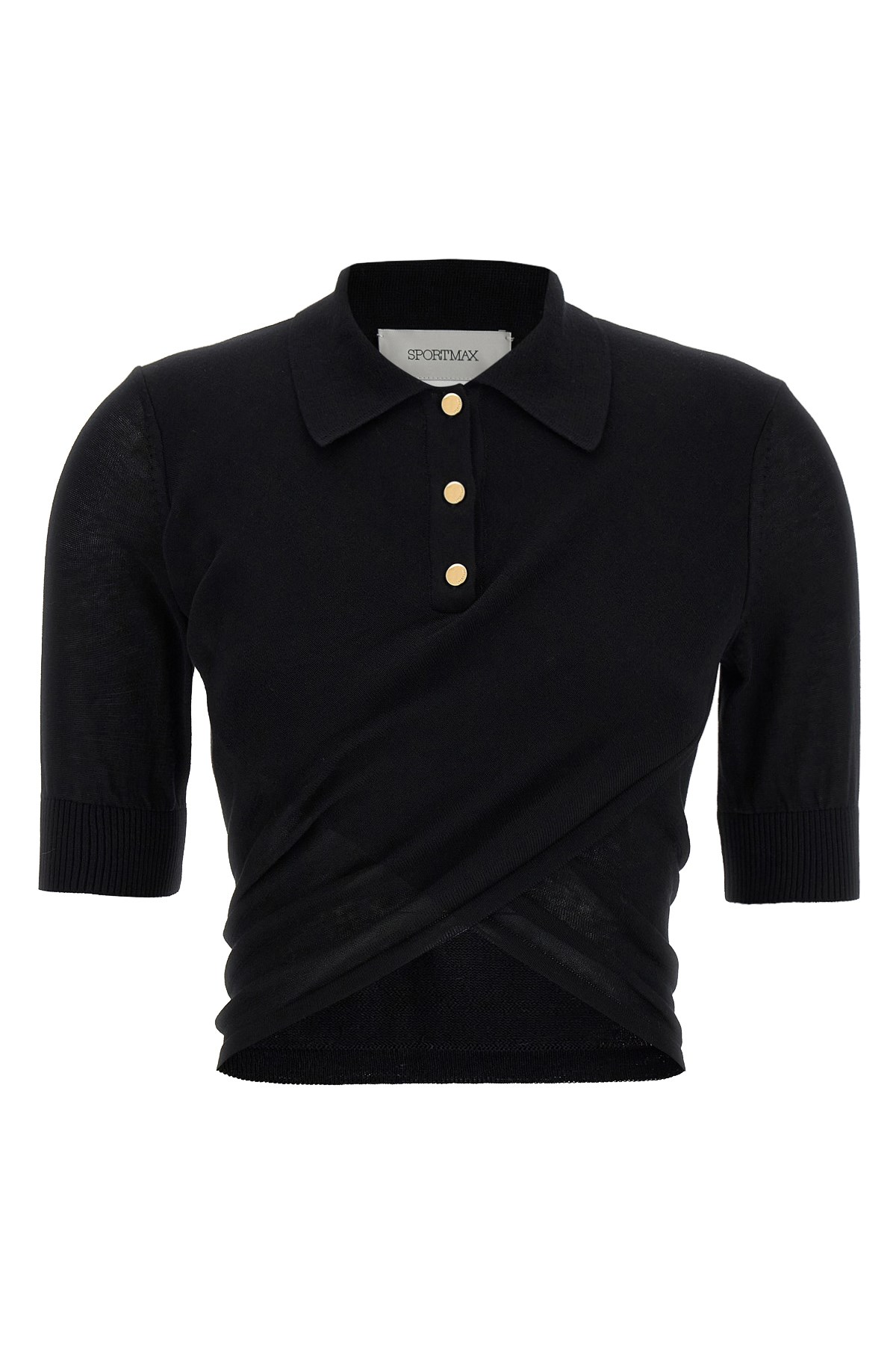 Sportmax Black Shaker Top