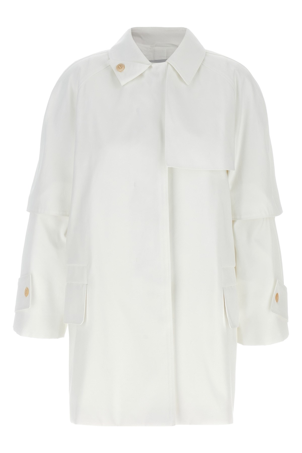 Max Mara Cotton Gabardine Trench Coat