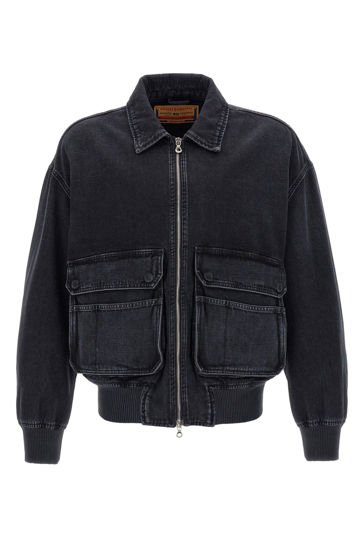 Diesel Jacket In Batavia-weave Denim