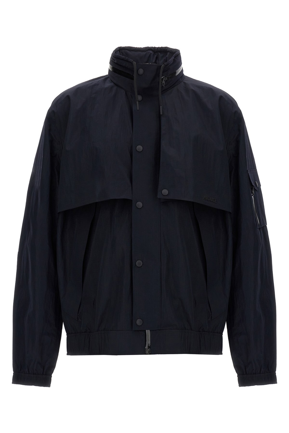 Mackage Midnight Blue Jacket With Detachable Overlay Panel
