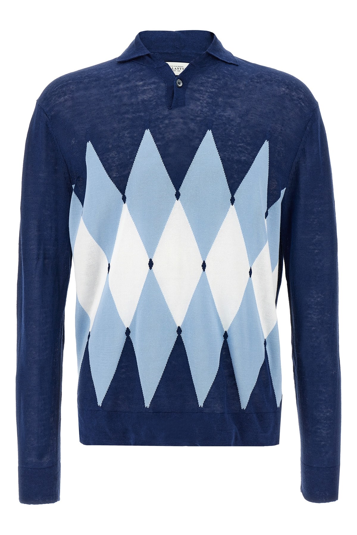 BALLANTYNE 'Argyle' Polo Shirt